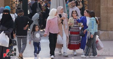 حديقة الأزهر تفتح أبوابها لاستقبال المواطنين للاحتفال بعيد الفطر المبارك