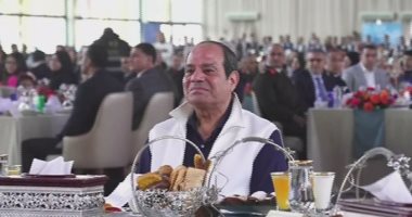 الرئيس السيسي من احتفالية عيد الفطر: لن ننسى تضحيات الشهداء.. فيديو