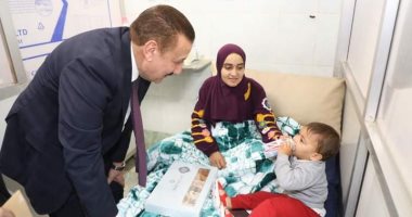رحلة ترفيهية للأطفال الفلسطينيين المتواجدين بمستشفيات منوف للاحتفال بعيد الفطر