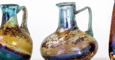 العثور على أوانٍ زجاجية من العصر الروماني في فرنسا