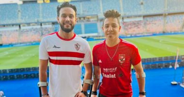 كابتن منتخب مصر للساق الواحدة وقائد الزمالك فى مدرجات استاد القاهرة