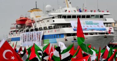 أسطول الحرية يُبحر إلى غزة من تركيا لكسر الحصار الإسرائيلى.. وتل أبيب تهدد