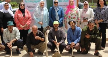 جامعة عين شمس تحتفل باليوم العالمى للأرض بتنظيم حملة "ازرع شجرة"
