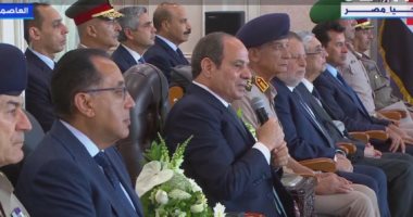الرئيس السيسي: مدينة مصر الأولمبية تستطيع تنظيم كل البطولات الدولية