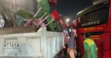 نائب محافظ القاهرة يقود حملة لرفع الإشغالات بأحياء الساحل وروض الفرج وشبرا