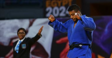 محمد أبورقية يحصد ذهبية البطولة الأفريقية للجودو بالقاهرة