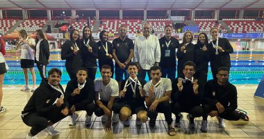 11 ميدالية حصيلة منتخب السباحة بالزعانف فى بطولة العالم للجامعات