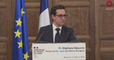 وزير الخارجية الفرنسي: سنواصل العمل على إخراج لبنان من أزمته