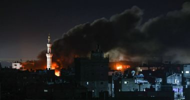 وصول عدد من الإصابات لمستشفى الكويت عقب استهداف شرقى رفح الفلسطينية