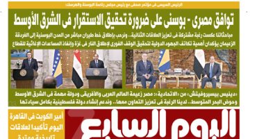  توافق مصرى - بوسنى على ضرورة تحقيق الاستقرار فى الشرق الأوسط