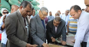 محافظ المنيا: توريد 67 ألف طن حتى الآن من محصول القمح بالشون والصوامع الحكومية