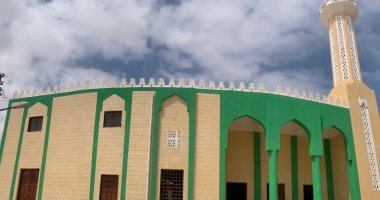 المسجد الكبير بالشيخ زويد تحفة معمارية إسلامية على أرض سيناء.. صور