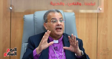  الدكتور القس أندريه زكى رئيس الطائفة الإنجيلية فى مصر