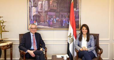 وزيرة التعاون الدولى تناقش آفاق التعاون مع وكالة تمويل الصادرات البريطانية