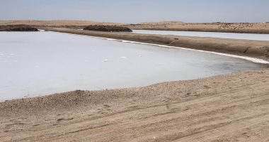 تحويل مياه البحر لذهب أبيض.. مراحل استخراج الملح على ساحل شمال سيناء.. فيديو