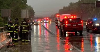 مصرع شخص وإصابة 23 آخرين فى تدهور حافلة بشمال ولاية ميريلاند الأمريكية