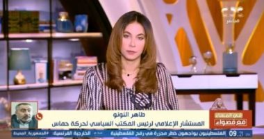 طاهر النونو المستشار الإعلامى لرئيس المكتب السياسى لحركة حماس