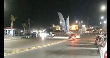 أجواء شم النسيم على كورنيش مطروح.. فيديو