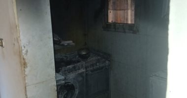 إخماد حريق داخل شقة سكنية فى العمرانية دون إصابات.. صور