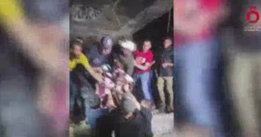 القاهرة الإخبارية تبث المشاهد الأولى للقصف الإسرائيلى لحى تل السلطان جنوبى رفح