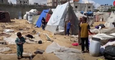 التهجير.. مأساة يعيشها أهالى غزة بسبب اقتحام إسرائيل لرفح.. فيديو