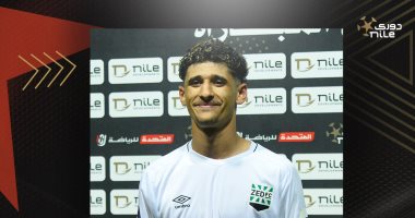 أحمد عاطف أفضل لاعب في مواجهة زد وسموحة بدورى Nile