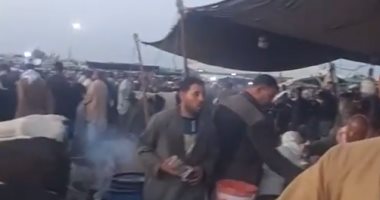 سوق المواشى فى كفر الشيخ.. انخفاض في الأسعار وطلب على الشراء "فيديو"