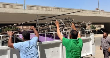 محافظة القاهرة تشن حملات لرفع الإشغالات من الشوارع... صور