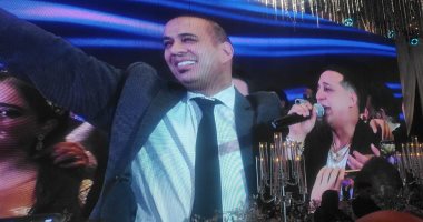 محمود الليثى ورضا البحراوى يتألقان فى حفل زفاف ابنة مصطفى كامل