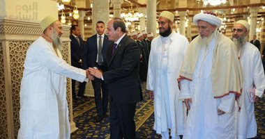 أخبار مصر.. الرئيس السيسى يفتتح مسجد السيدة زينب بعد انتهاء تطويره