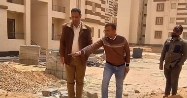 رئيس جهاز حدائق العاصمة يتفقد وحدات سكن لكل المصريين ومشروعات المرافق