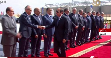 بث مباشر.. الرئيس السيسى يفتتح المرحلة الأولى من موسم الحصاد بمشروع مستقبل مصر