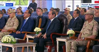 الرئيس السيسى يشاهد فيلما تسجيليا عن مشروع مستقبل مصر للتنمية المستدامة