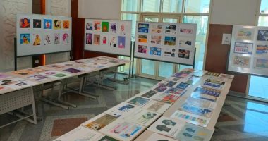 برنامج الاتصال البصرى وفنون الميديا بجامعة حلوان الأهلية ينظم معرضه الأول