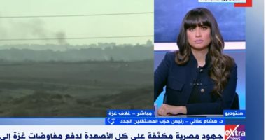 حزب المستقلين الجدد: الوضع في رفح الفلسطينية متأزم ومصر تتحرك من ثوابت وطنية