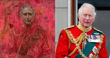 ما الرسائل التي تحملها لوحة الملك تشارلز الجديدة؟.. اعرف سر اللون الأحمر