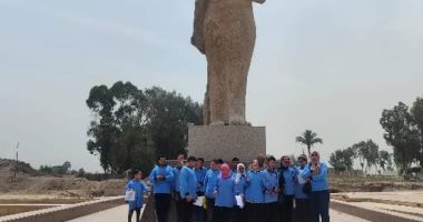 لجنة ذوى الهمم بديوان عام محافظة الشرقية تنظم زيارة لمتحف تل بسطا