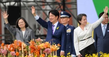 رئيس تايوان الجديد لاى تشينج تى ونائبته يؤديان اليمين الدستورية