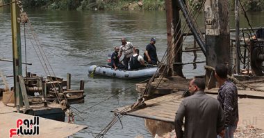 انتشال جثة جديدة من ضحايا غرق ميكروباص أبو غالب بمنشأة القناطر