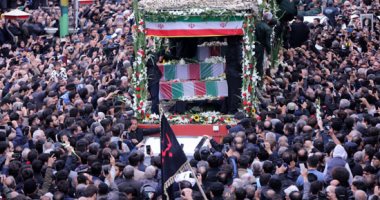 الآلاف يشيعون جثامين الرئيس الإيراني ومرافقيه