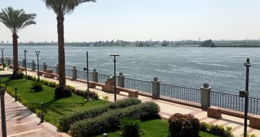 منظر النيل يرد الروح.. شاهد جمال كورنيش بنى سويف صباحا.. فيديو