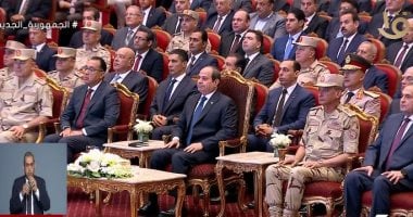 الرئيس السيسي يشهد افتتاح محاور جديدة منها محور هشام عرفات عبر فيديو كونفرانس
