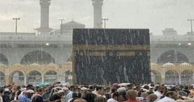 أمطار فى مكة 