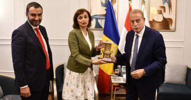 محافظ جنوب سيناء يستقبل سفيرة دولة رومانيا