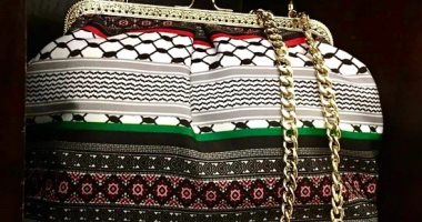 رضوى وريم تتضامنان مع غزة بشنط واسكارفات تمزج ألوان العلم والشال الفلسطيني