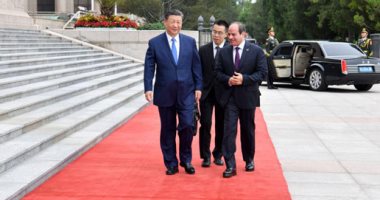 الرئيس السيسى ونظيره الصينى يعربان عن ارتياحهما للنتائج المثمرة للشراكة