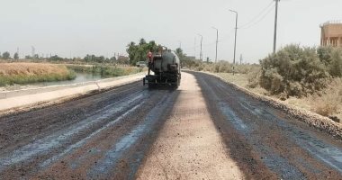 محافظة أسوان: الانتهاء من تنفيذ مشروع تطوير طريق توشكى/النقرة بنسبة 100% 