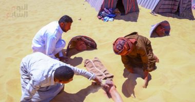 صحراء سيوة أيقونة العلاج بالرمال فى العالم