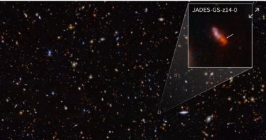 تلسكوب جيمس ويب الفضائى يرصد أبعد مجرة معروفة فى صورة قياسية
