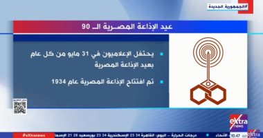 "إكسترا نيوز" تعرض تقريرا حول الاحتفال بعيد الإذاعة المصرية الـ90